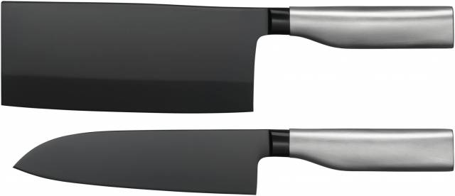Sada nožů Asia Ultimate Black 2ks
